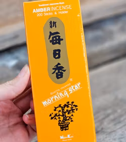 Morning Star - Amber, rökelsepinnar storpack