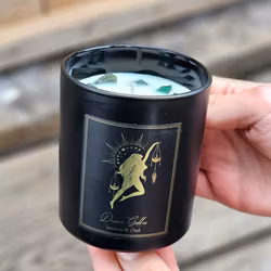 PureWorks - Divine Goddess - Jasmine & Oud, doftljus för manifestation med New Jade 50h