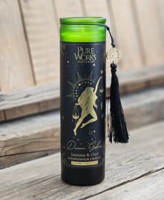 PureWorks - Divine Goddess - Jasmine & Oud, doftljus för manifestation 80h