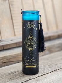PureWorks - Eye of Providence - Sage & White Tea, doftljus för manifestation 80h