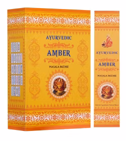 Ayurvedic - Amber, rökelsepinnar
