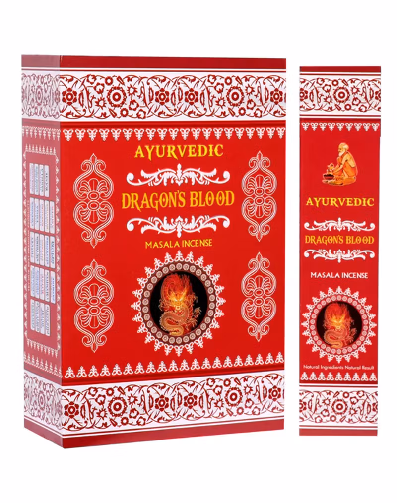 Ayurvedic - Dragon's Blood, rökelsepinnar
