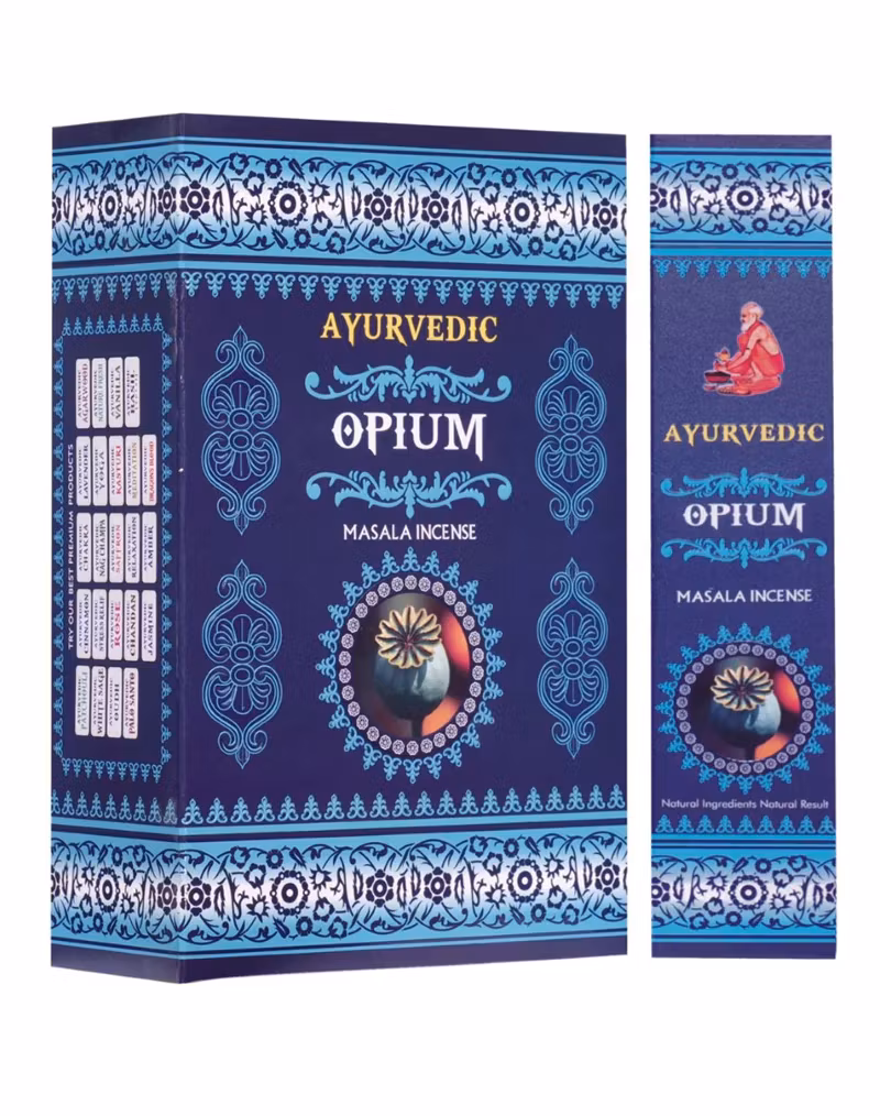Ayurvedic - Opium, rökelsepinnar