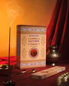 Ayurvedic - Saffron (Saffran), rökelsepinnar