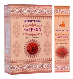 Ayurvedic - Saffron (Saffran), rökelsepinnar