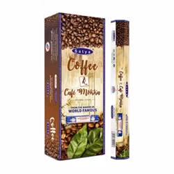 Satya Hexa Series - Mocha Coffee, rökelsepinnar
