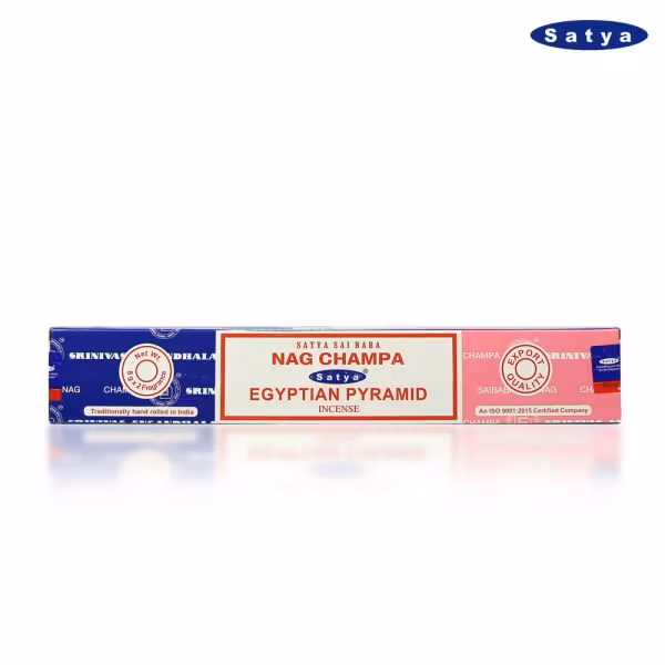 Satya Sai Baba Combo Serie - Nag Champa & Egyptian Pyramid, rökelsepinnar