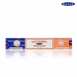 Satya Sai Baba Combo Serie - Nag Champa och Greetings, rökelsepinnar