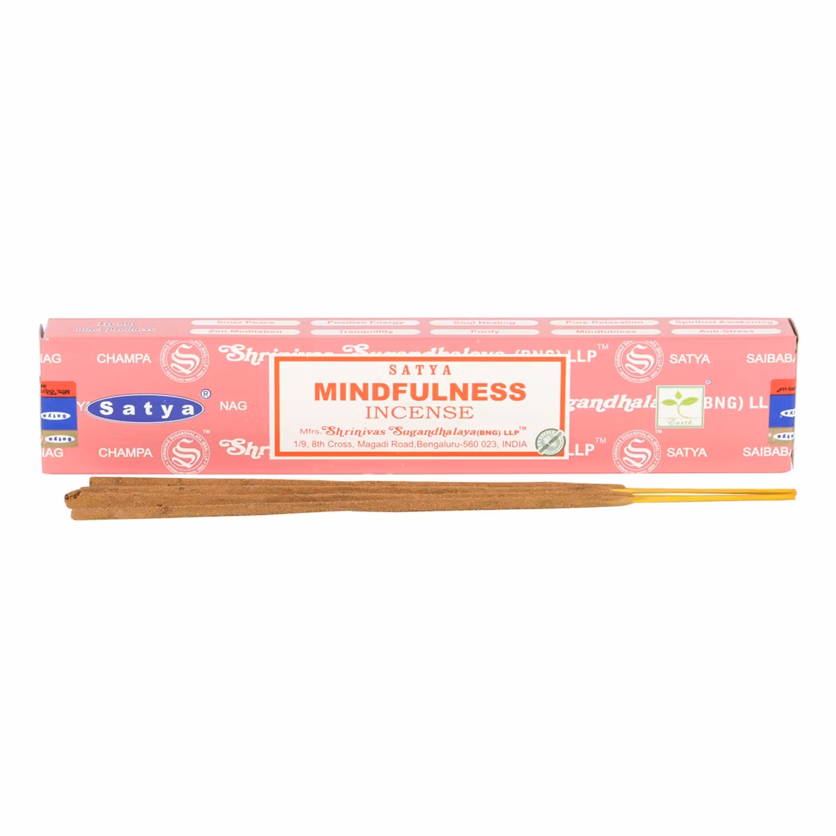 Satya Mindfulness Series - Mindfulness, rökelsepinnar