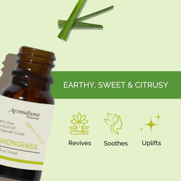 Aromafume - Lemongrass, Eterisk olja Aromaterapi