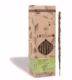 Sagrada Madre Artesano x 1 line - Palo Santo & Ingefära, rökelsepinne styckvis