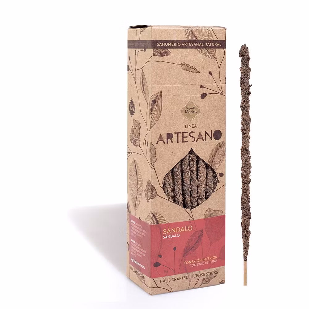 Sagrada Madre Artesano x 1 line - Sandalwood, rökelsepinne styckvis
