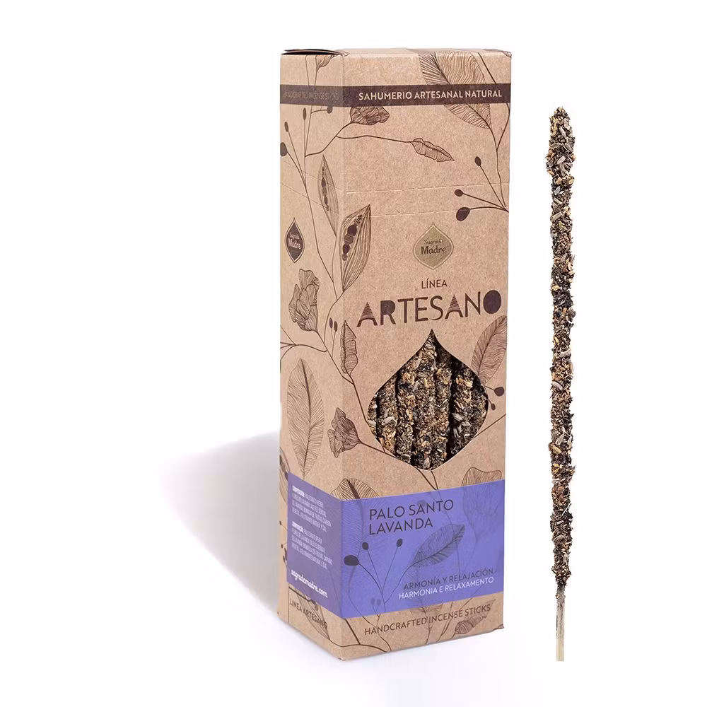 Sagrada Madre Artesano x 1 line - Palo Santo med Lavendel, rökelsepinne styckvis