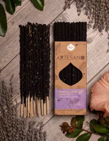 Sagrada Madre Artesano x 1 line - Nattens Drottning - Tulpan & Lavendel, rökelsepinne styckvis
