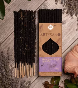 Sagrada Madre Artesano x 1 line - Nattens Drottning - Tulpan & Lavendel, rökelsepinne styckvis