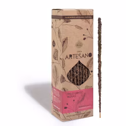 Sagrada Madre Artesano x 1 line - Palo Santo med Rosor, rökelsepinne styckvis