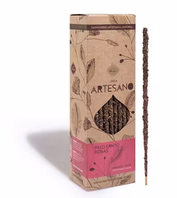 Sagrada Madre Artesano x 1 line - Palo Santo med Rosor, rökelsepinne styckvis
