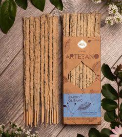 Sagrada Madre Artesano x 1 line - Nardusört & Frankincense, rökelsepinne styckvis