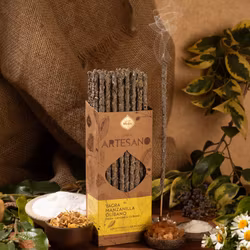 Sagrada Madre Artesano x 1 line - Yagra, Kamomill & Frankincense, rökelsepinne styckvis