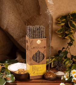 Sagrada Madre Artesano x 1 line - Yagra, Kamomill & Frankincense, rökelsepinne styckvis