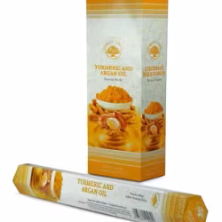 Green Tree - Turmeric and Argan Oil, hexa rökelsepinnar