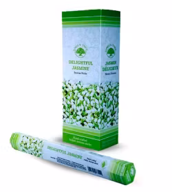 Green Tree - Delightful Jasmine, hexa rökelsepinnar