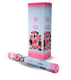 Green Tree - Rose, hexa rökelsepinnar