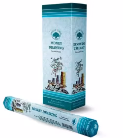 Green Tree - Money Drawing, hexa rökelsepinnar