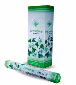 Green Tree - Patchouli, hexa rökelsepinnar