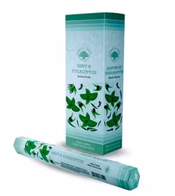 Green Tree - Mint & Eucalyptus, hexa rökelsepinnar