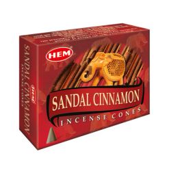 HEM - Sandal Cinnamon, rökelsekoner