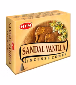 HEM - Sandal Vanilla, rökelsekoner