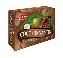 HEM - Coco Cinnamon, rökelsekoner