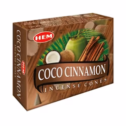 HEM - Coco Cinnamon, rökelsekoner