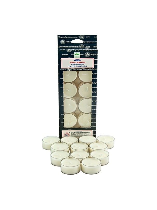 Satya - Palo Santo, doftljus 12-pack 3h