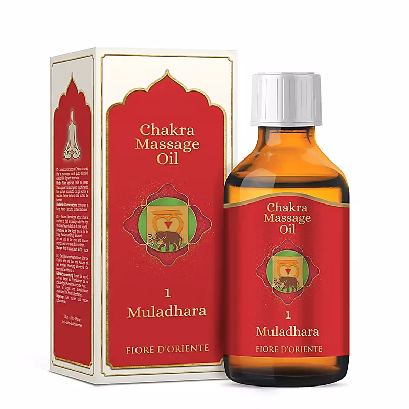 Fiore D'Oriente - Muladhara Root Chakra 1°, Massageolja