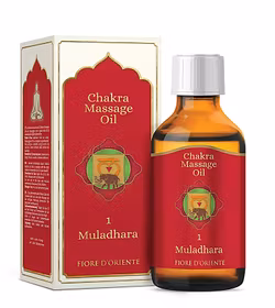 Fiore D'Oriente - Muladhara Root Chakra 1°, Massageolja