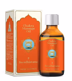 Fiore D'Oriente - Swadhishthana Sacral Chakra 2°, Massageolja