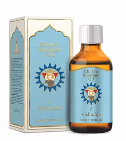 Fiore D'Oriente - Vishuddha Throat Chakra 5°, Massageolja