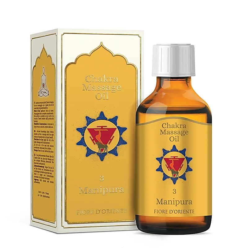Fiore D'Oriente - Manipura Solar Plexus Chakra 3°, Massageolja