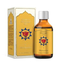Fiore D'Oriente - Manipura Solar Plexus Chakra 3°, Massageolja