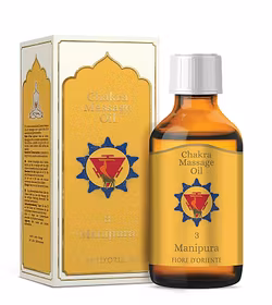 Fiore D'Oriente - Manipura Solar Plexus Chakra 3°, Massageolja