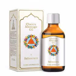 Fiore D'Oriente - Sahasrara Crown Chakra 7°, Massageolja