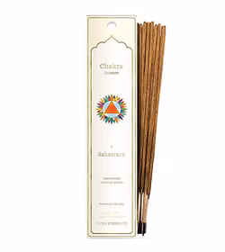 Fiore D'Oriente - Sahasrara Crown Chakra 7°, rökelsepinnar