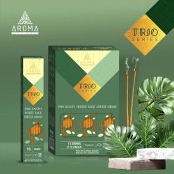 Aroma - Trio Series Sweetgrass, rökelsepinnar