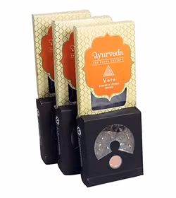 Song Of India - Ayurveda Orange & Cypress (Vata) Presentförpackning, rökelsepinnar & koner