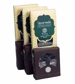 Song Of India - Ayurveda Jasmine & Vanilla (Pitta) Presentförpackning, rökelsepinnar & koner