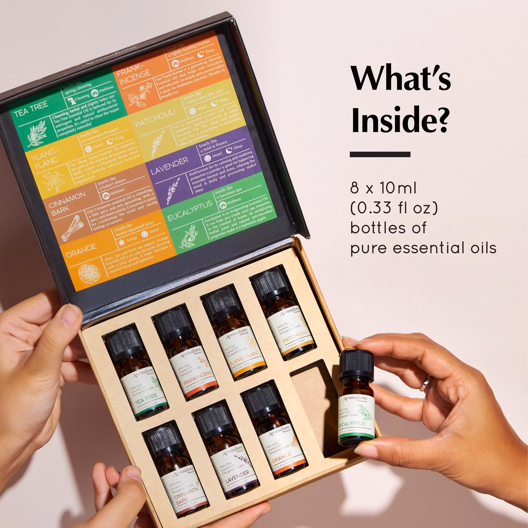 Aromafume - Feel Good essential oil blend set, Eterisk olja Aromaterapi