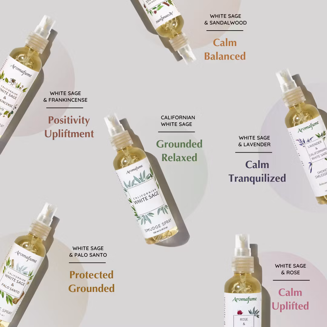 Aromafume - White Sage presentförpackning, Smudge Spray