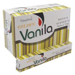 Vijayshree - Golden Nag Vanilla Masala, rökelsepinnar